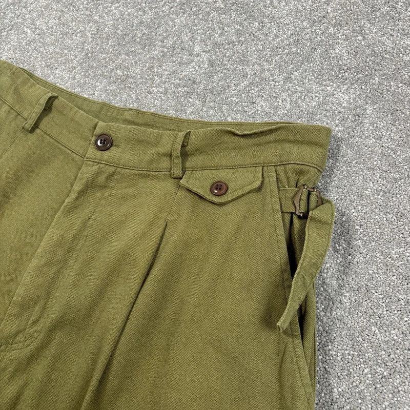 Frizmworks Pleated Balloon Short Olive W32