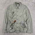Uniform Bridge Field Utility Overshirt Aqua M