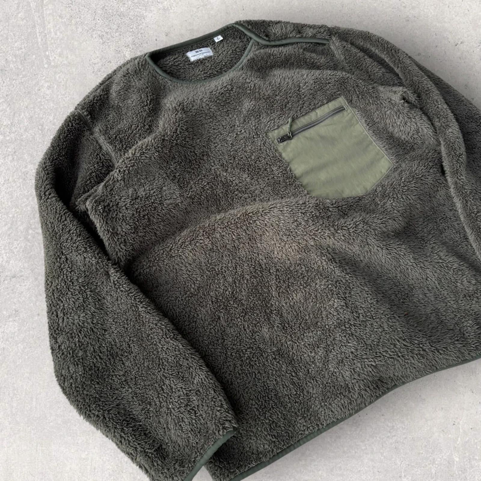 Uniqlo X Engineered Garments Fleece Jumper Olive M