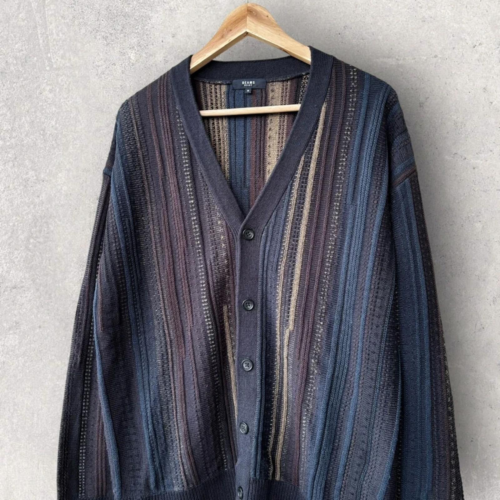 Beams Knit Cardigan Navy S Japan import