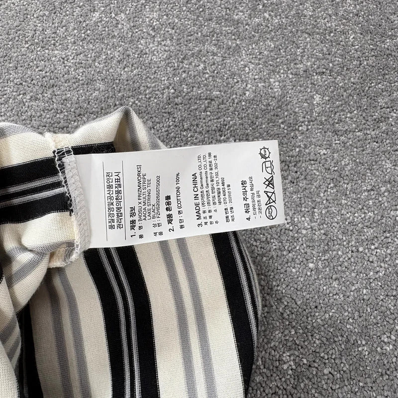 Frizmworks X Hosu Drawstring T Shirt White Black S