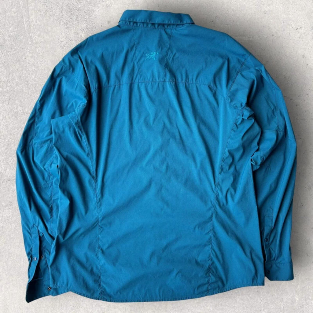 Arc'teryx Elaho Trekking Shirt Blue XL