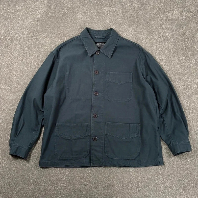 Frizmworks French Work Jacket Vintage Blue M