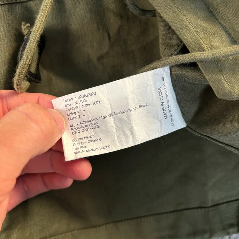 Uniform Bridge Cotton Field Windbreaker Olive M