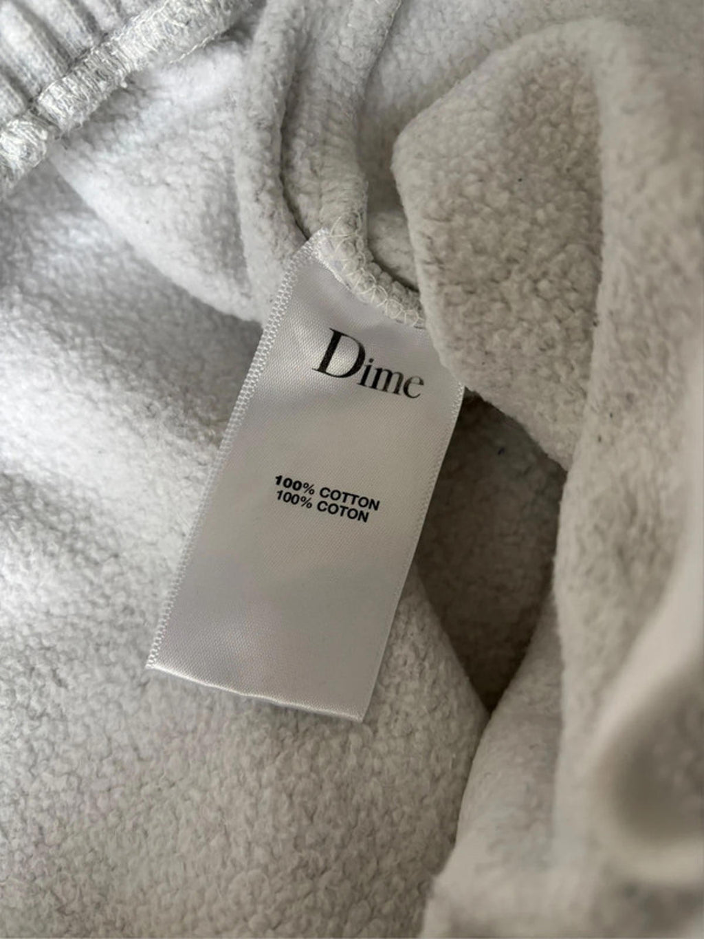 Dime MTL Cargo Joggers Grey Size M