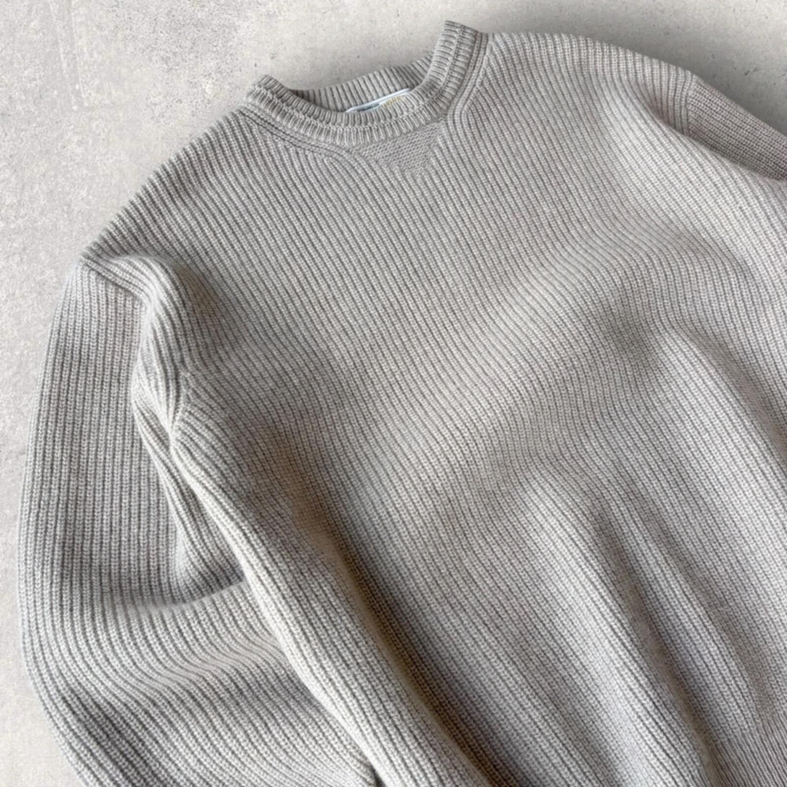 Frizmworks Round Pullover Knit Oatmeal M