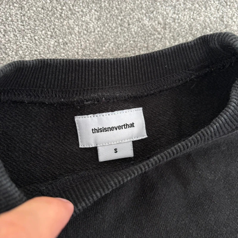 Thisisneverthat Graphic Sweatshirt Black S