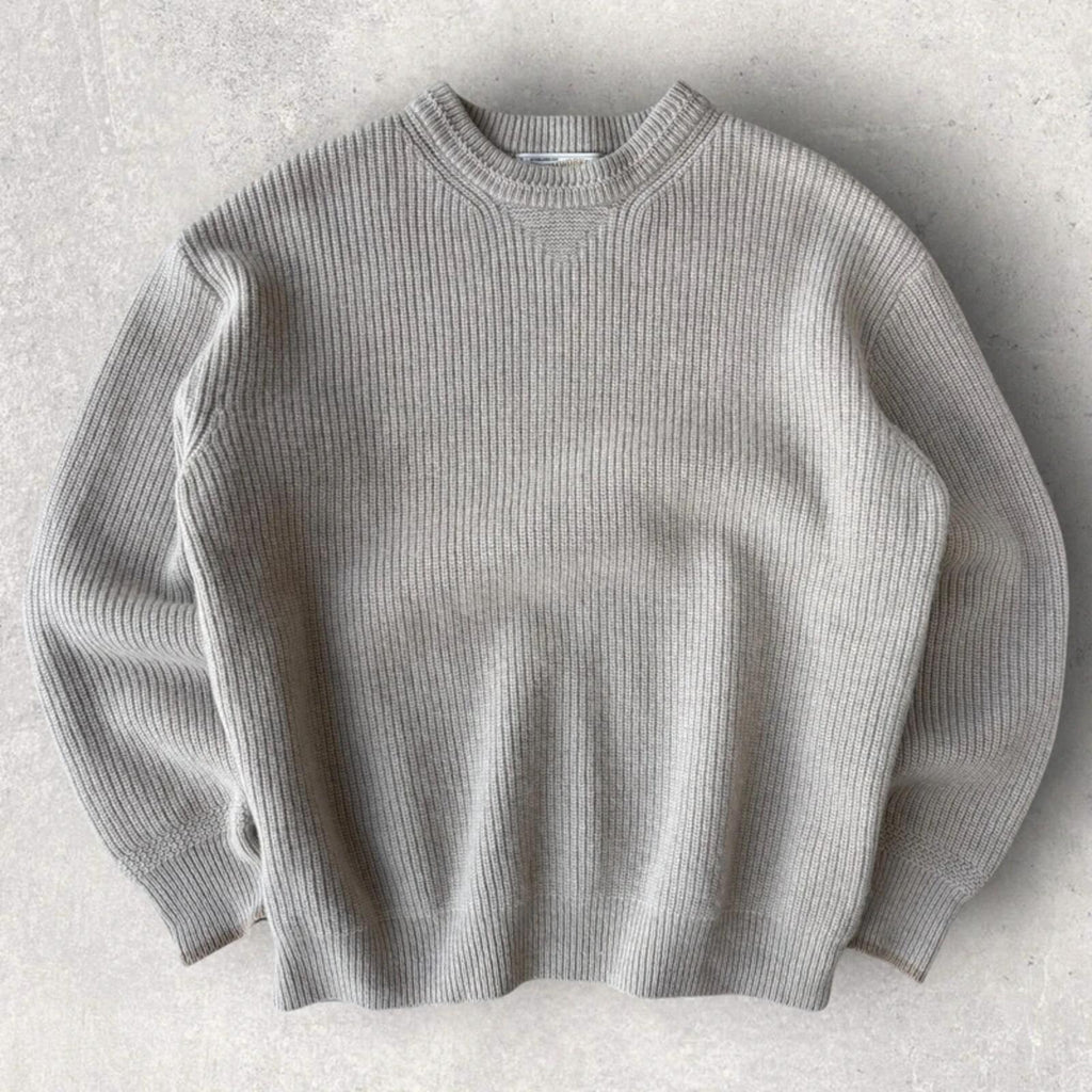 Frizmworks Round Pullover Knit Oatmeal M