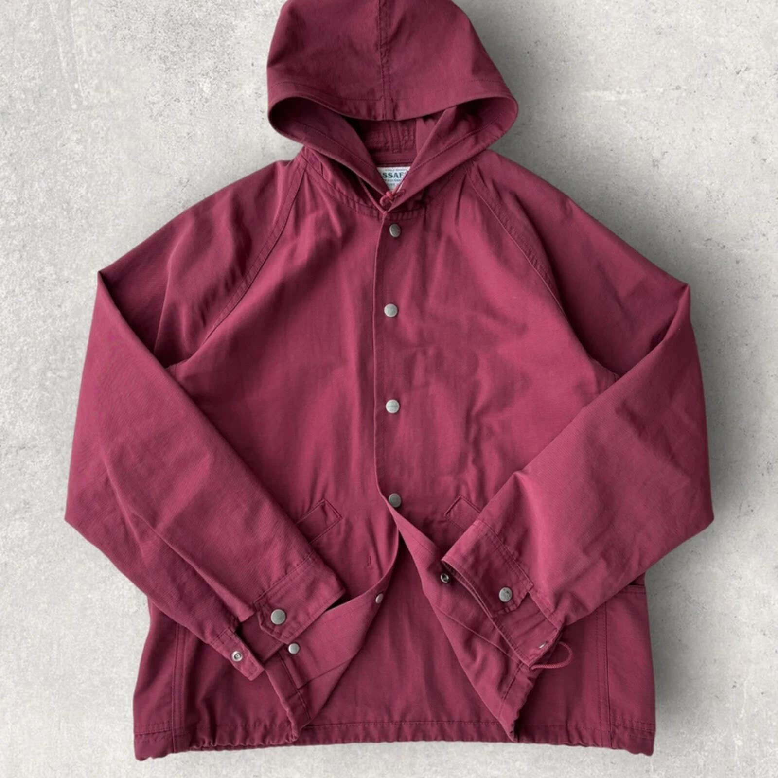 Sassafras Gardners Utility Jacket Burgundy S