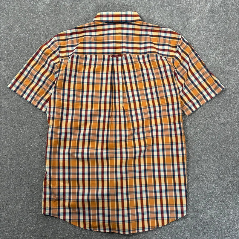 Pendleton Check Shirt Orange L