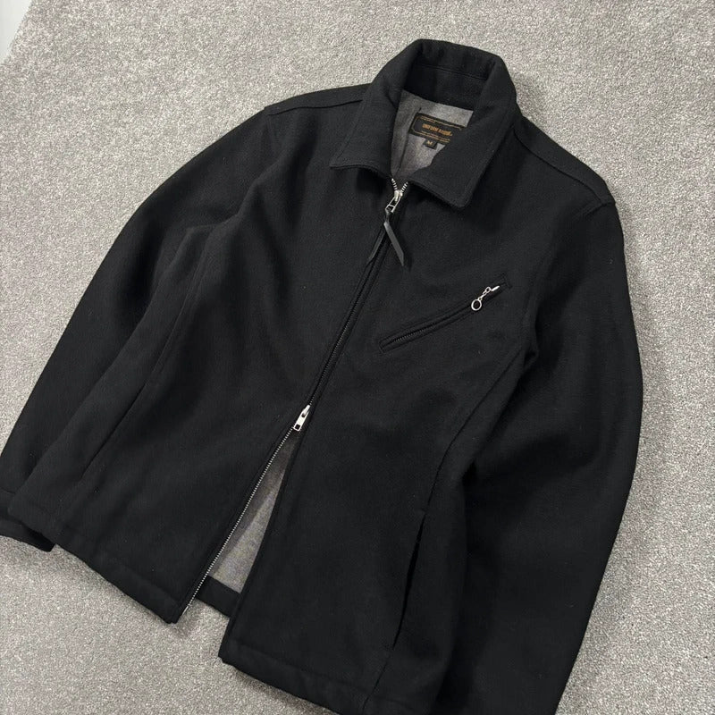 Uniform Bridge Detroit Wool Jacket Black S