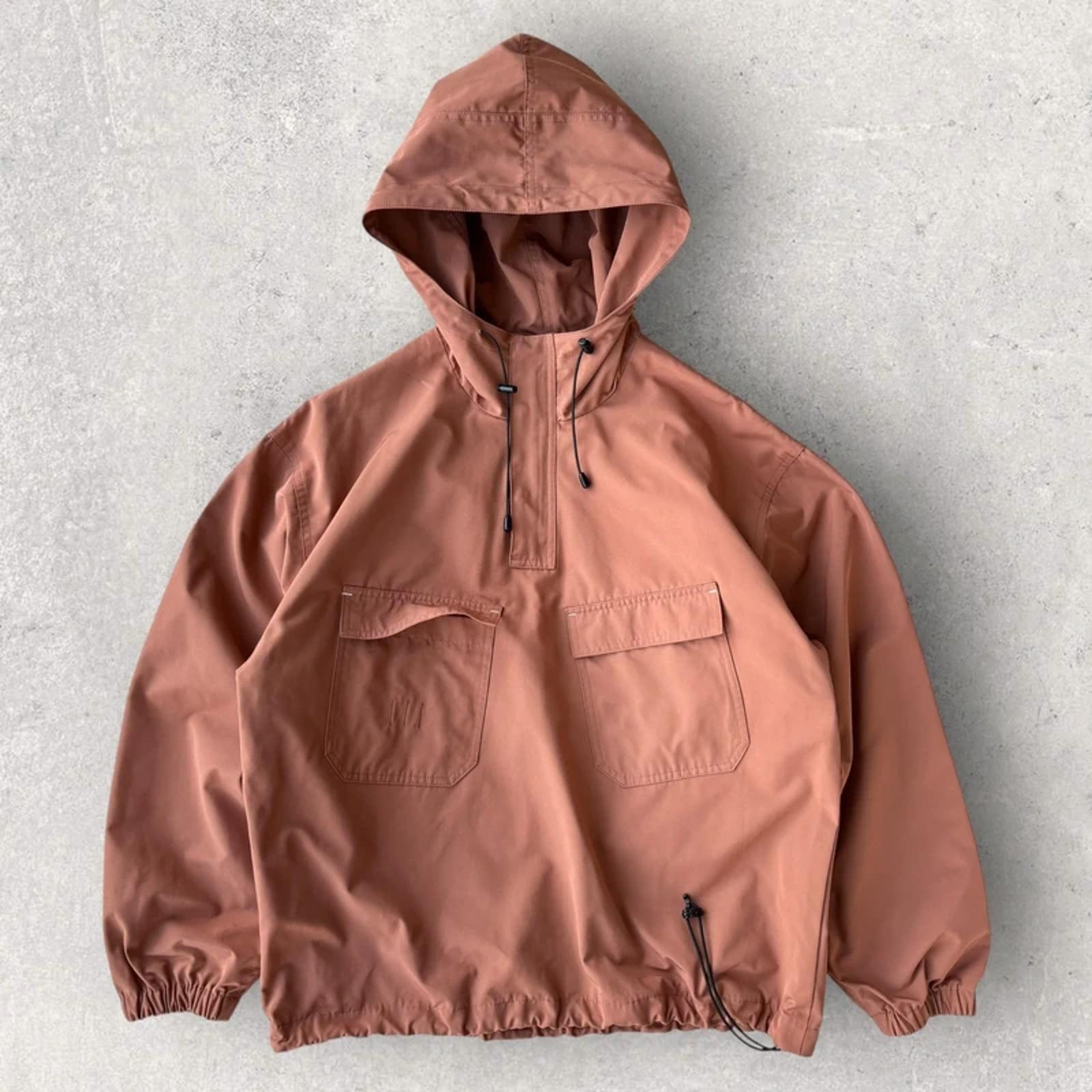 Uniform Bridge Smock Anorak Utility Jacket Brick L Techwear