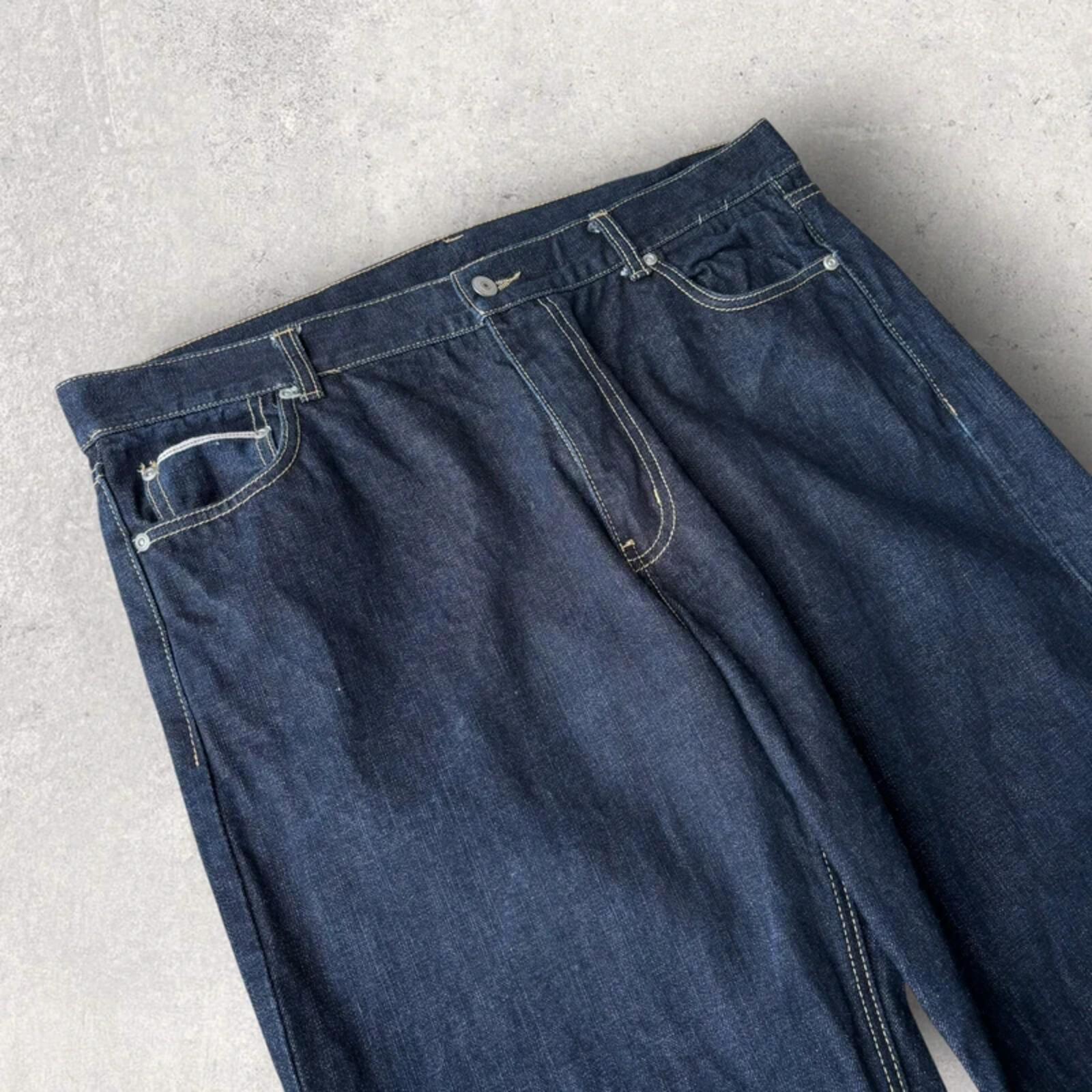 Uniform Bridge Relaxed Straight Jean Indigo W36
