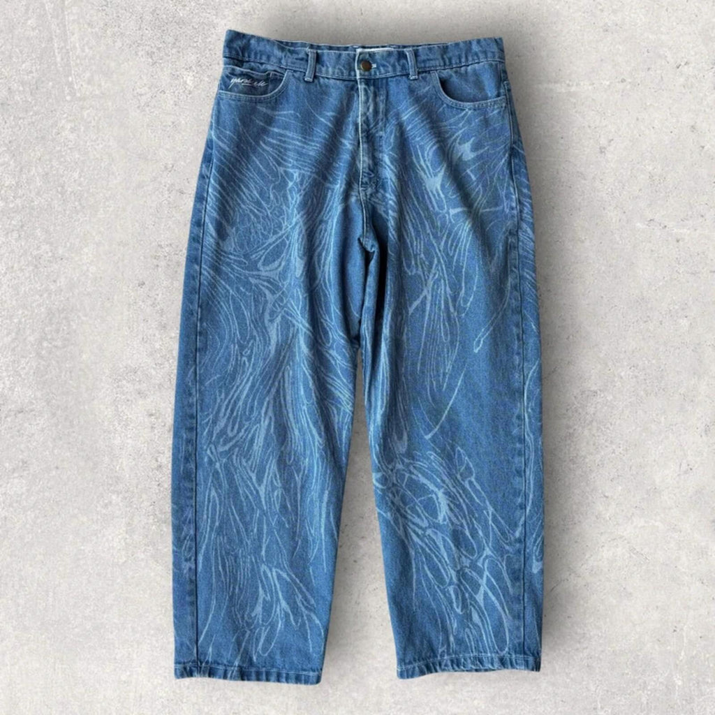 Yardsale Phantasy Ripper Jeans Blue L