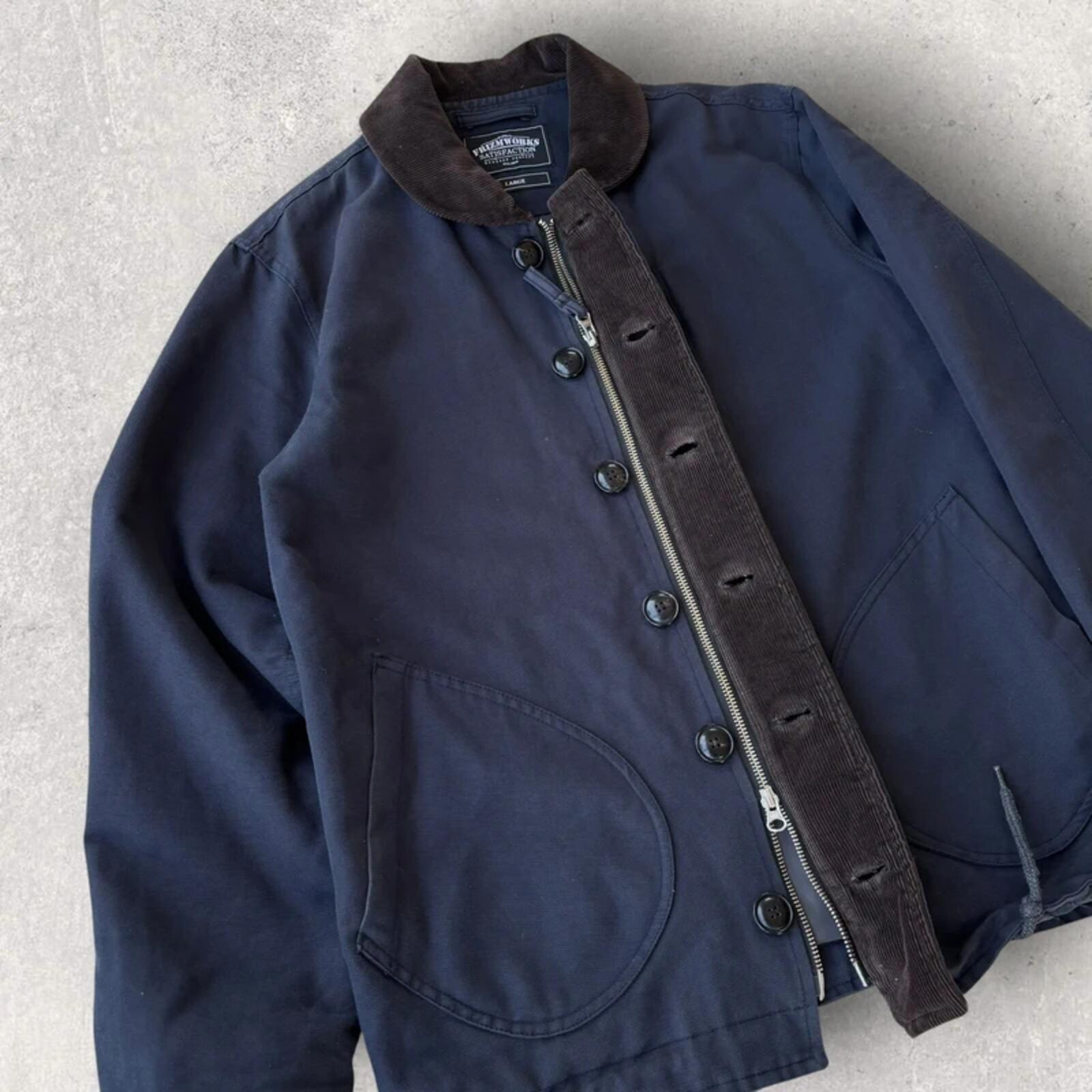 Frizmworks Round Hunting Jacket Navy M
