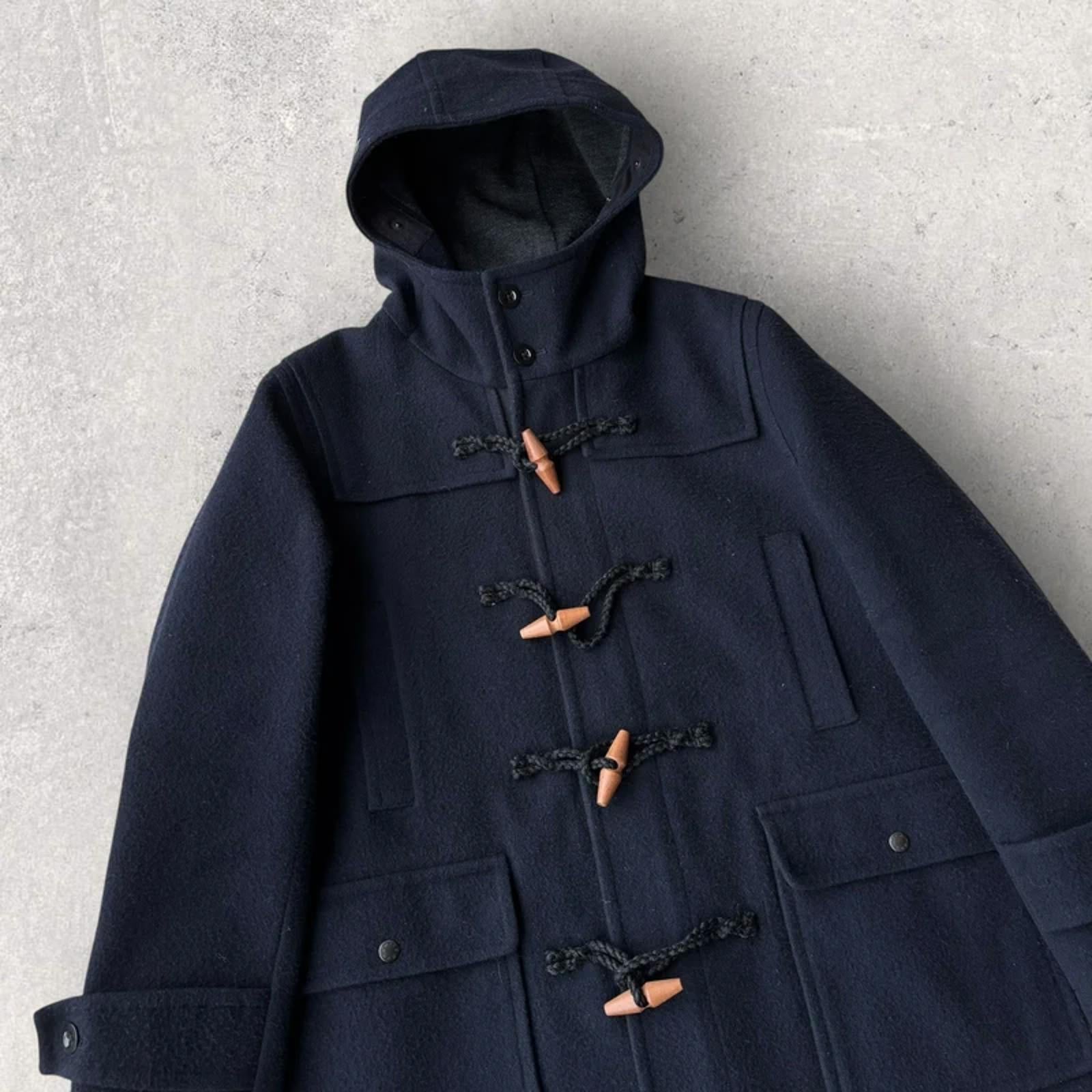 Nanamica Japan Windstopper Duffle Coat Navy M