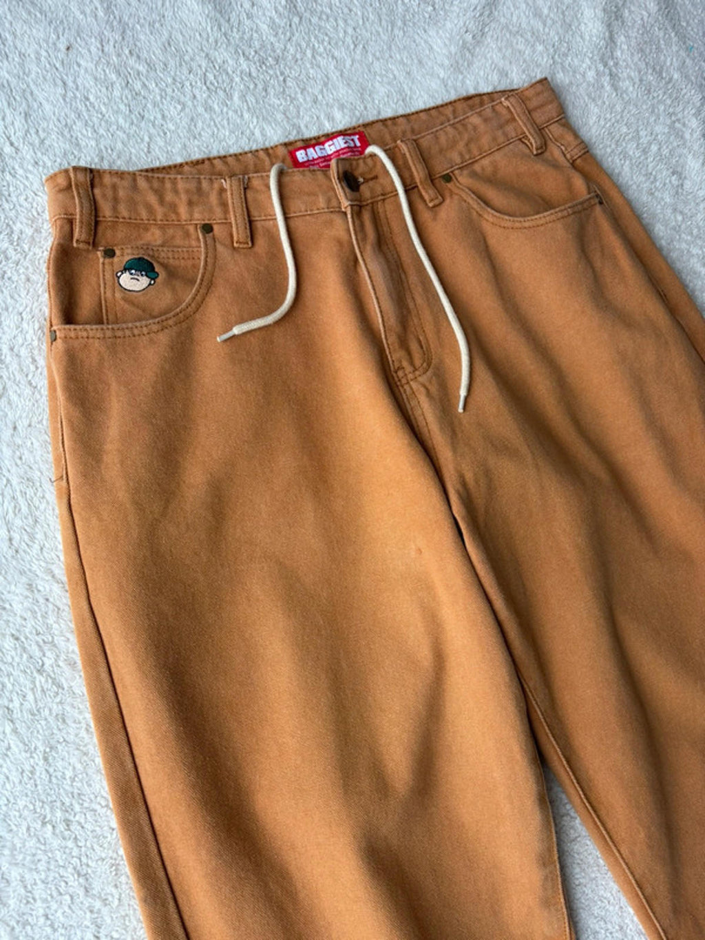 Butter Goods Baggy Santuso Denim Jeans Tan W32