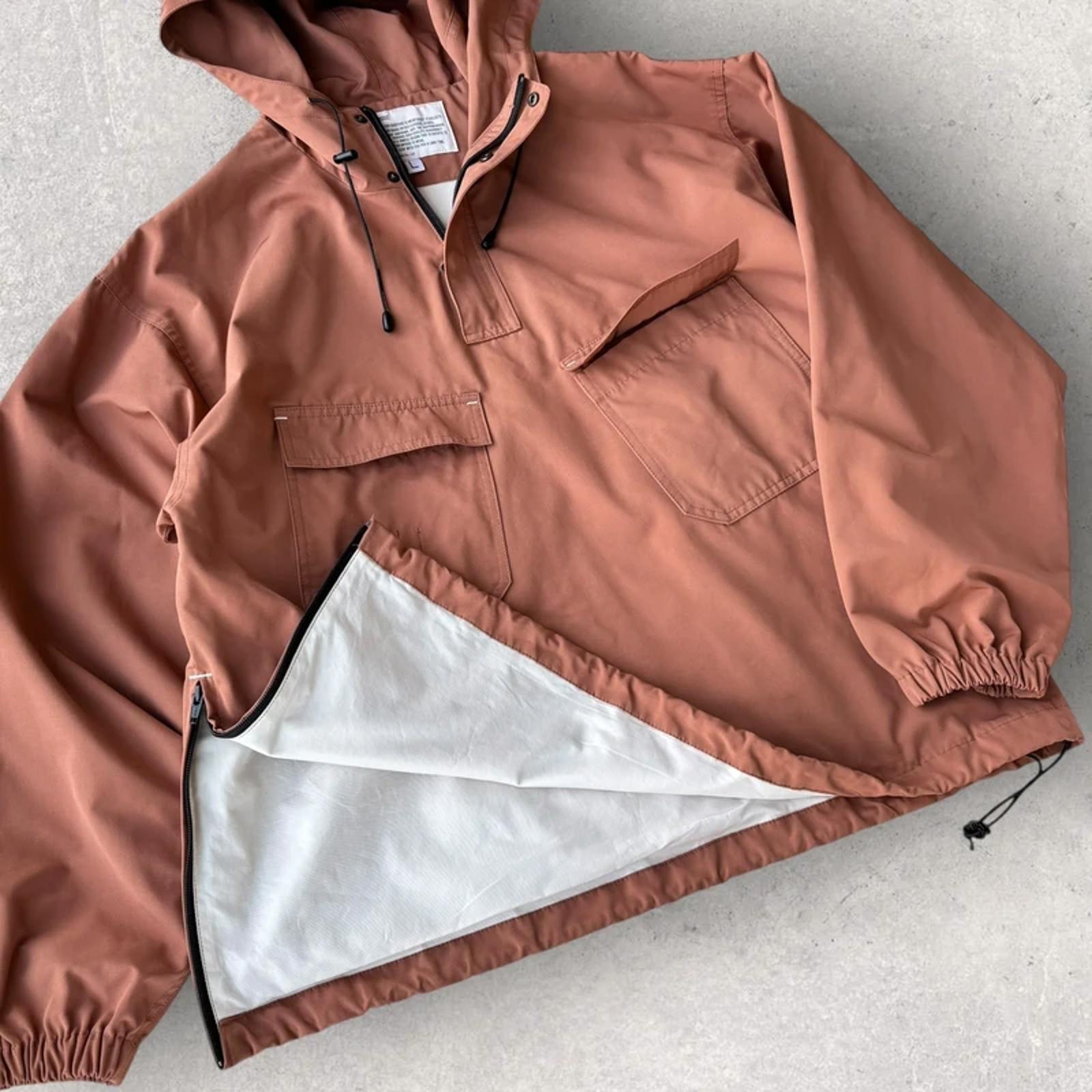 Uniform Bridge Smock Anorak Utility Jacket Brick L Techwear