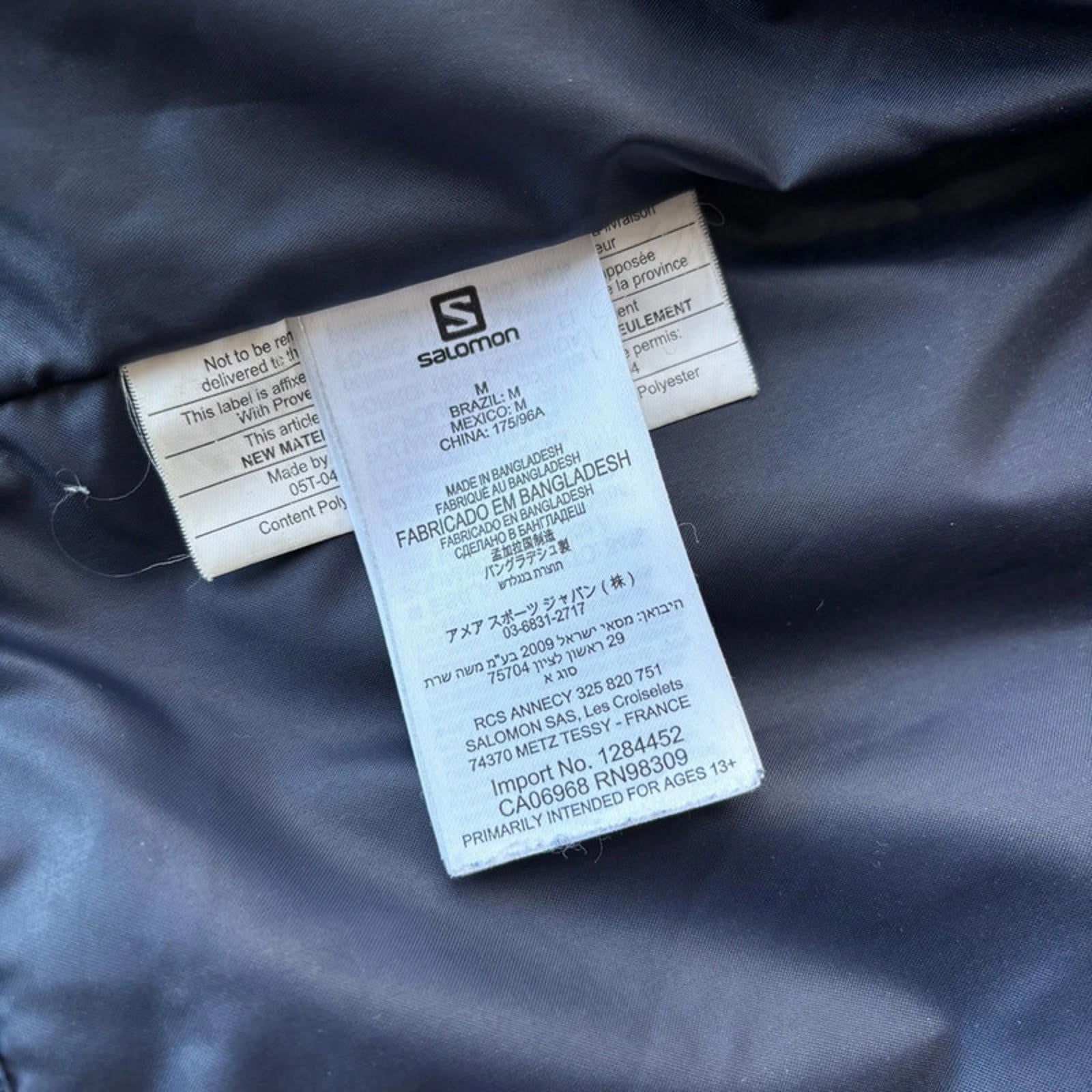 Salomon Ice Shelf Ski Jacket Blue M