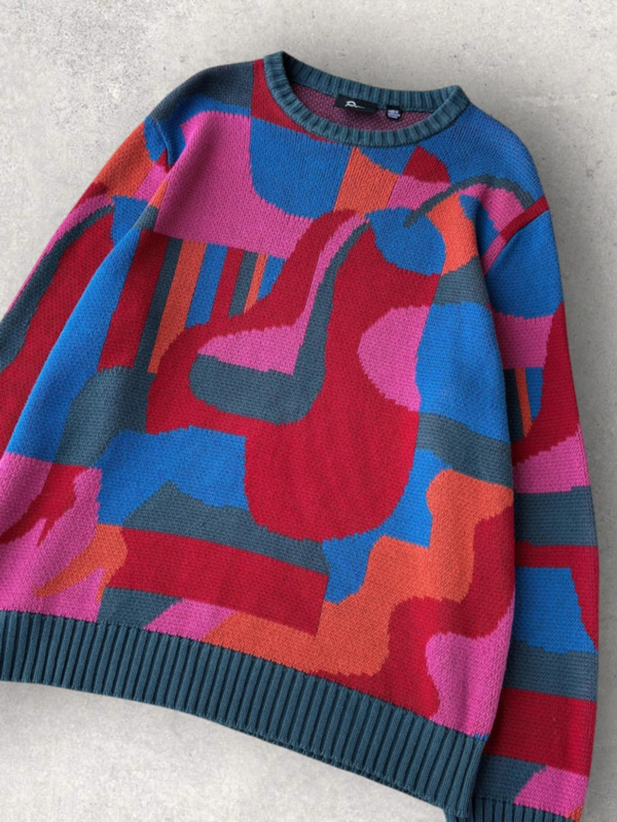 Parra Sitting Pear Knit Jumper Multi Size XL