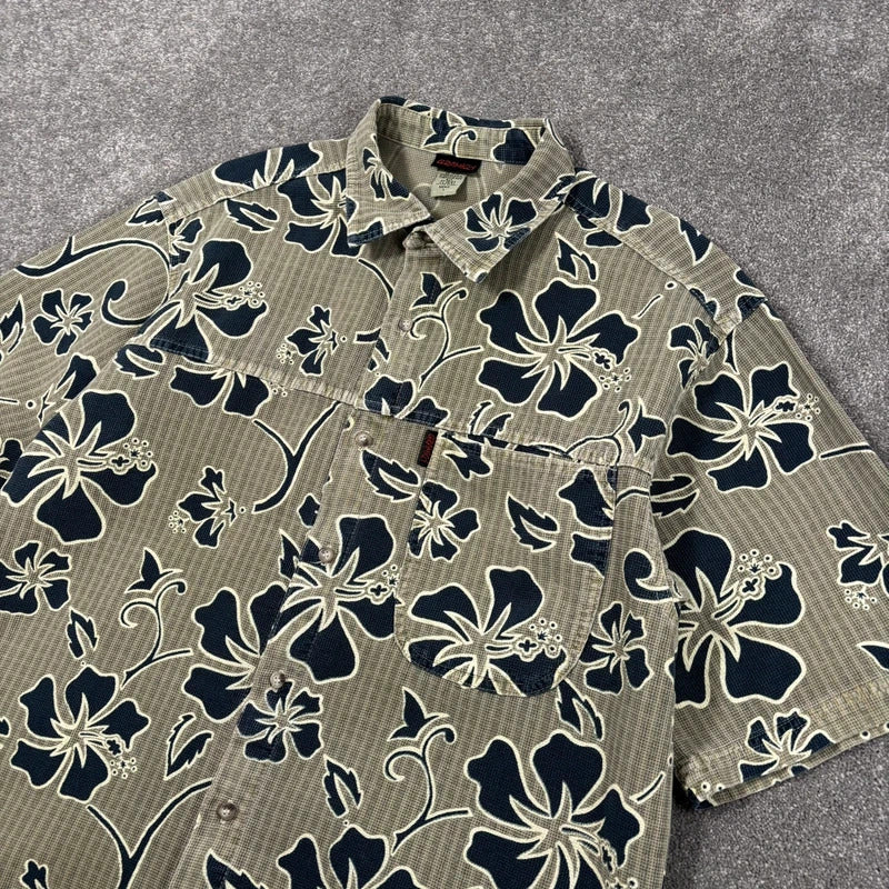 Vintage Gramicci Floral Shirt Sage L
