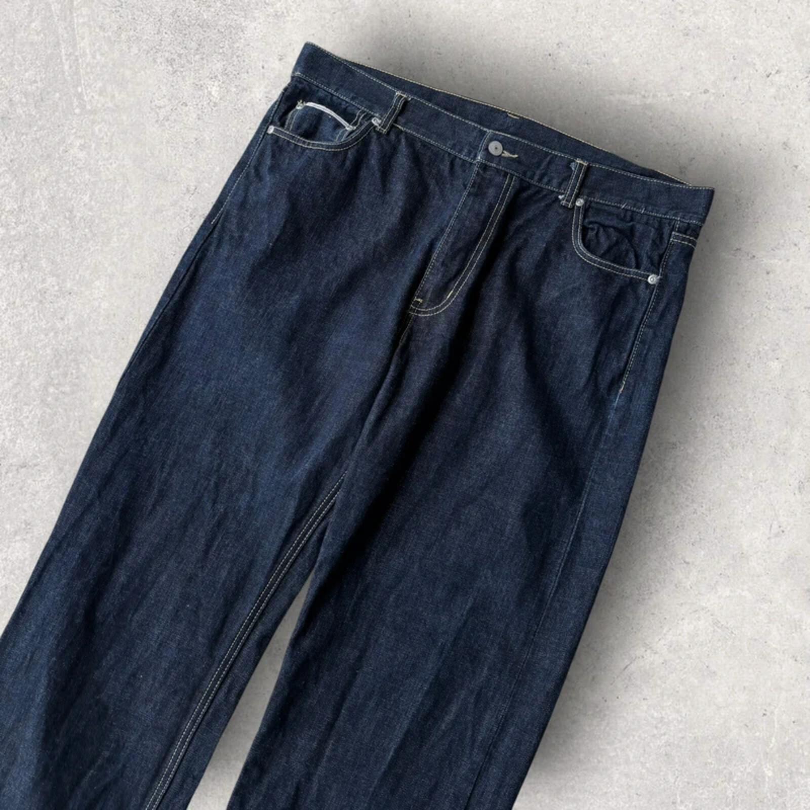 Uniform Bridge Relaxed Straight Jean Indigo W36
