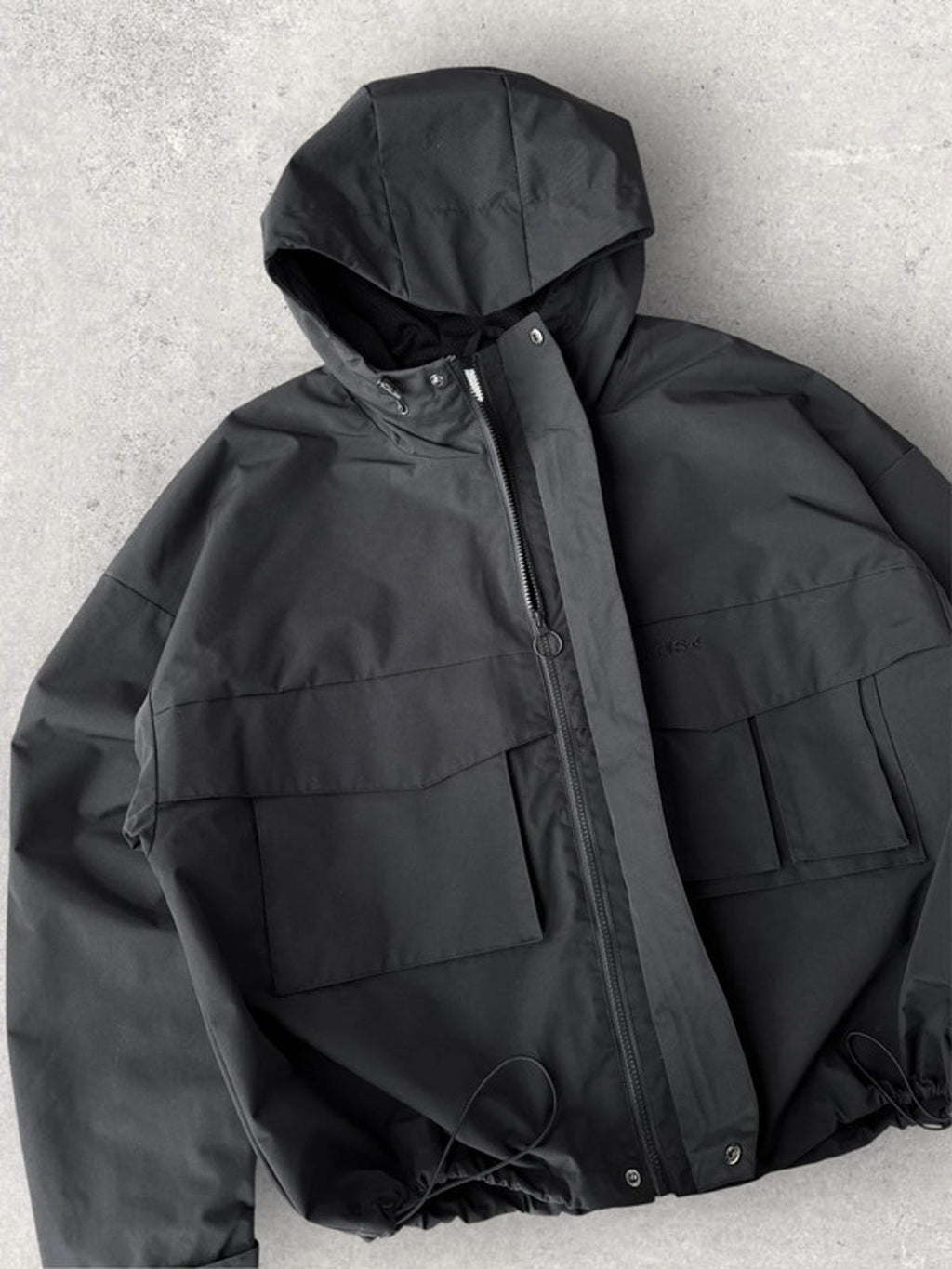 Scuffers Tech Coat Black Size XL