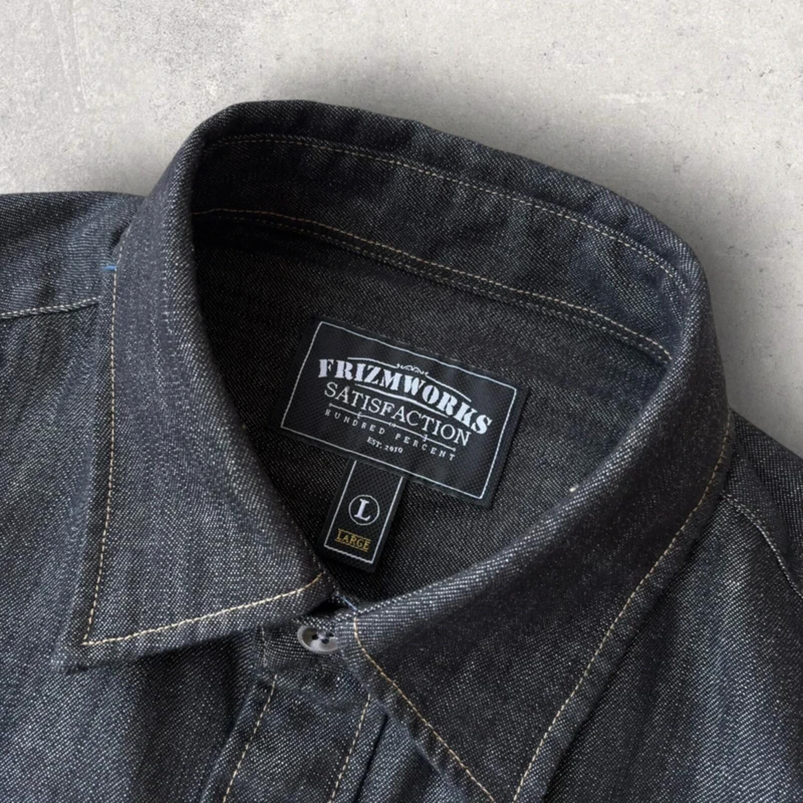Frizmworks Carpenter Denim Shirt Black L