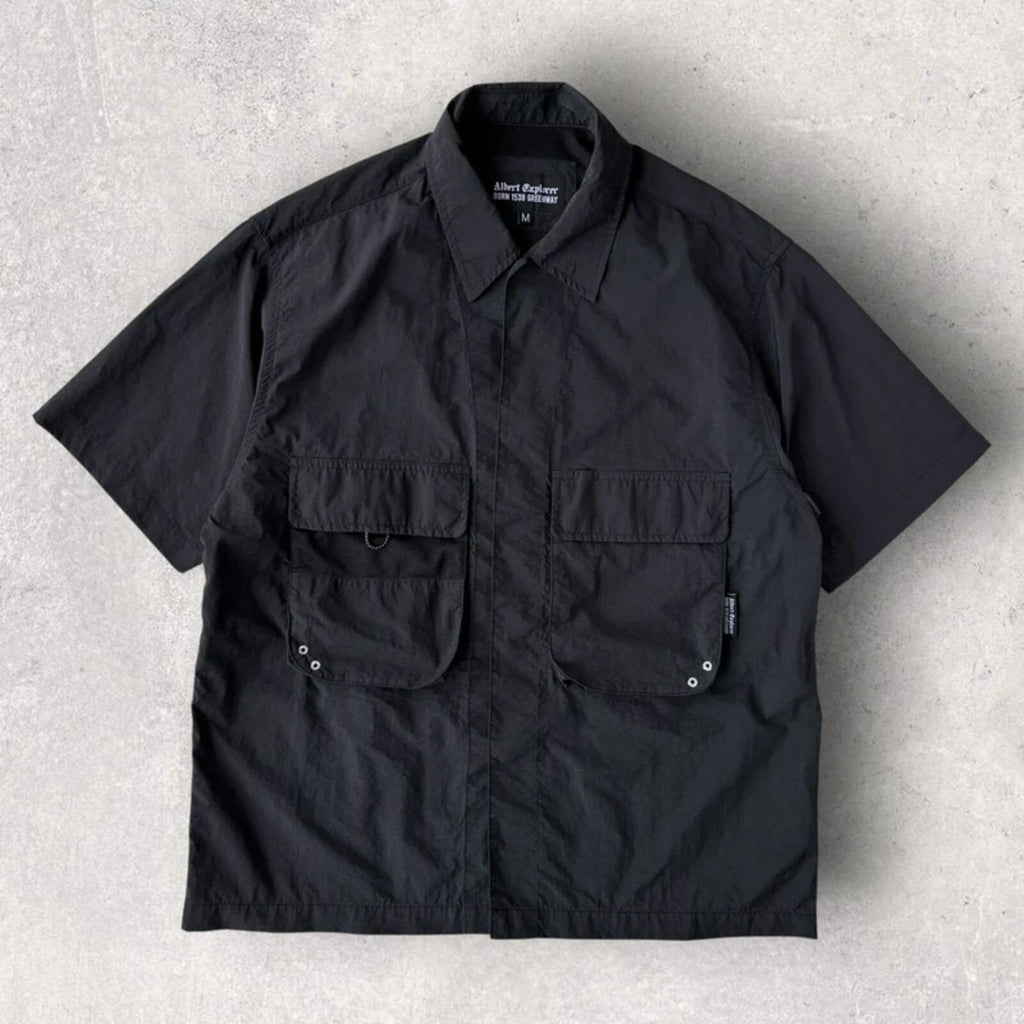 Uniform Bridge Utility Pocket SS Shirt Black M