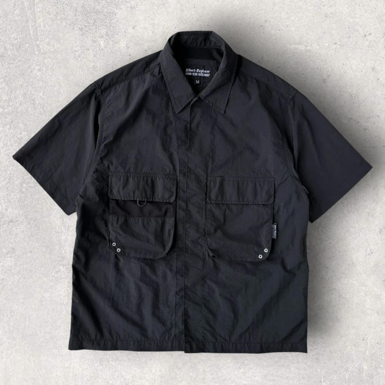 Uniform Bridge Utility Pocket SS Shirt Black M