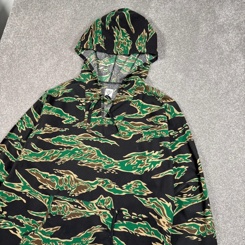 South2 West8 Tiger Camo Mexican Parka L