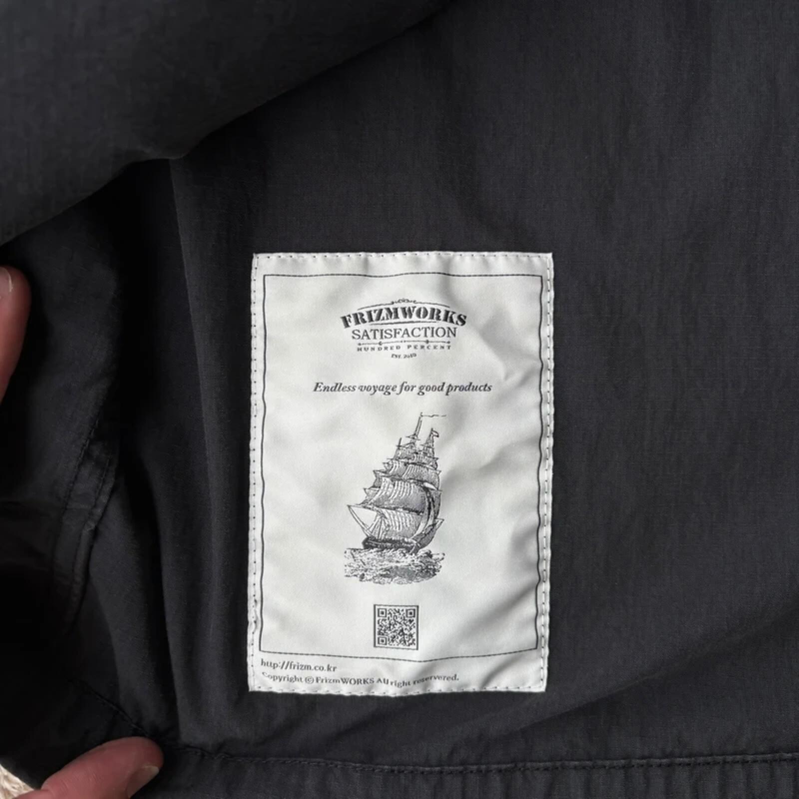 Frizmworks Hooded Utility Smock Black L