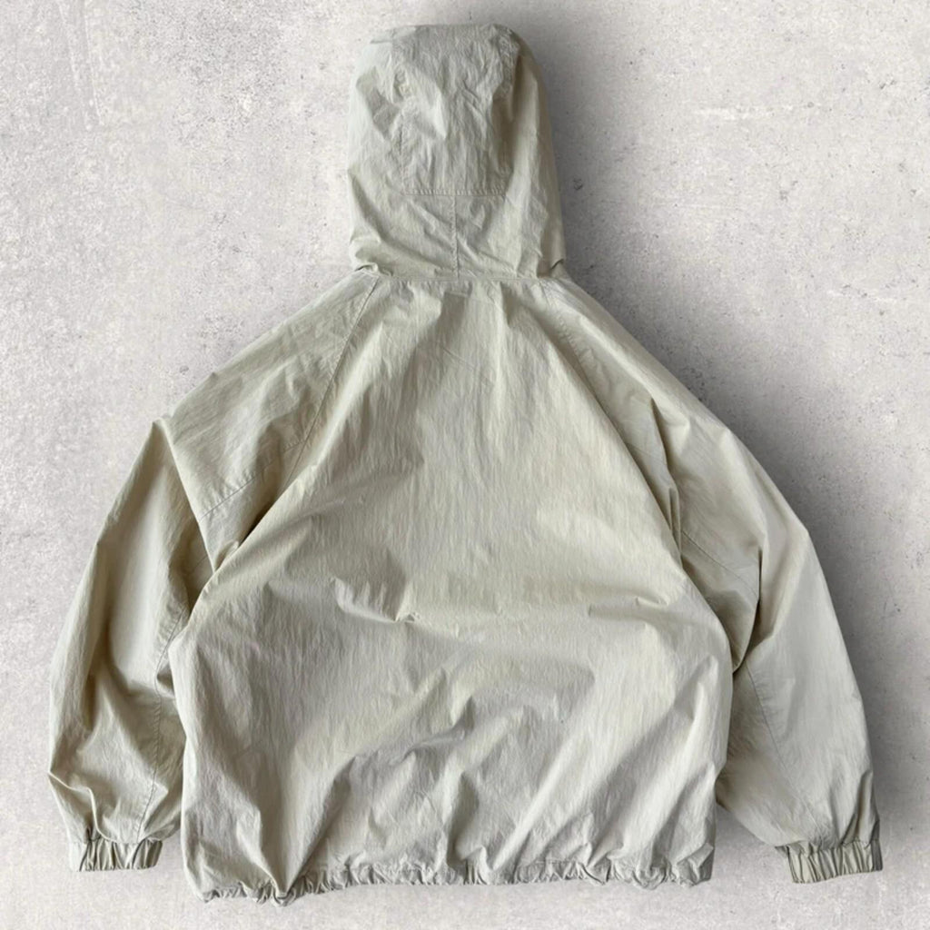 Uniform Bridge Oversized Tech Windbreaker Ivory L