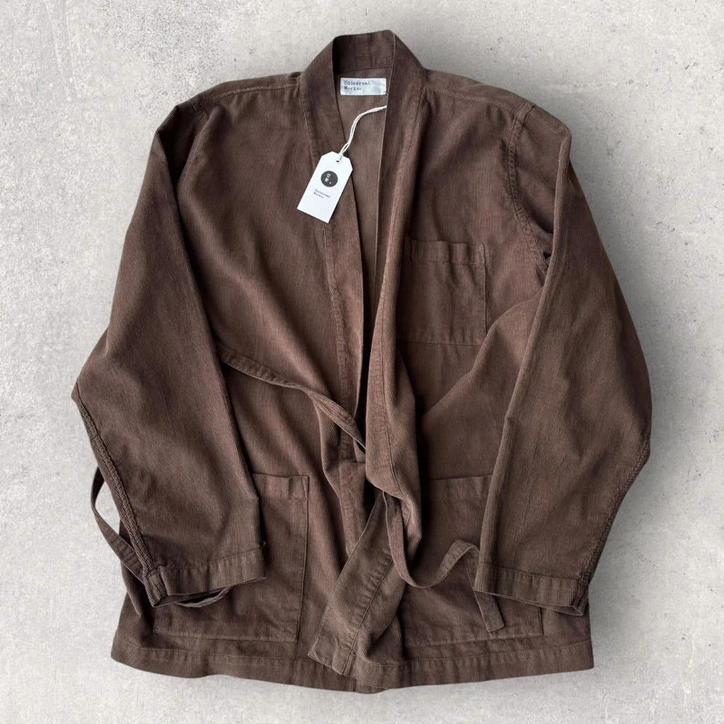 BNWT Universal Works Kyoto Work Jacket Brown Cord L