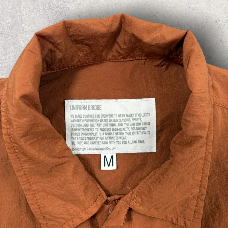 Uniform Bridge Bermuda Utility Shirt Rust M