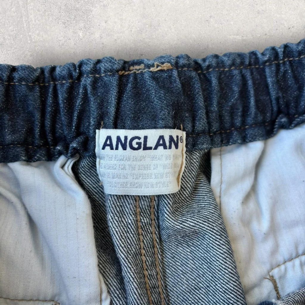 Anglan Denim Wide Balloon Pant Indigo L