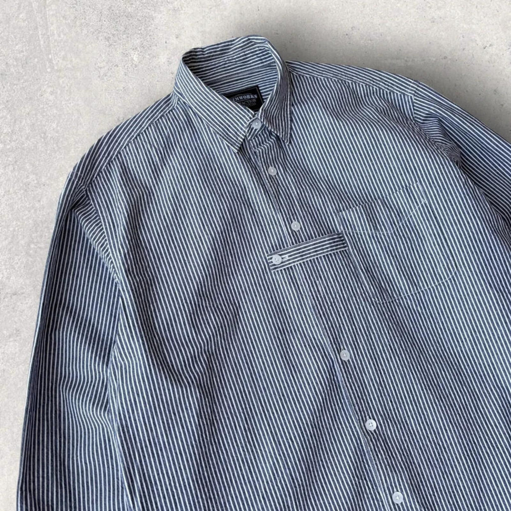 Frizmworks Loop Stripe Shirt Blue XL
