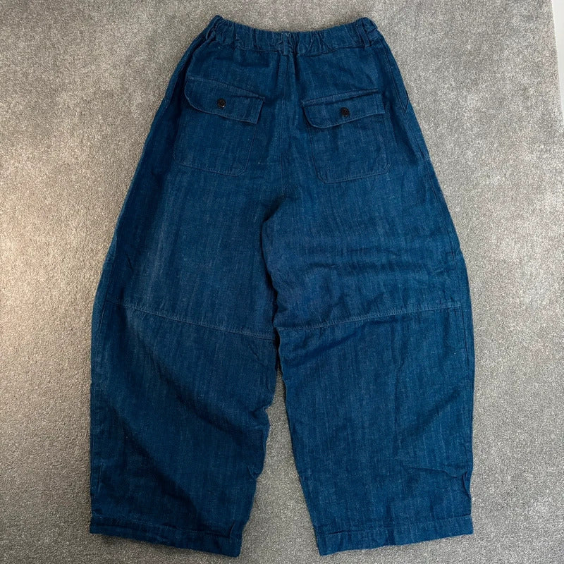 Frizmworks Linen Balloon Pant Indigo L