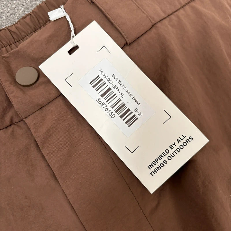 Mellow Clo Multi Trail Trouser Brown XL
