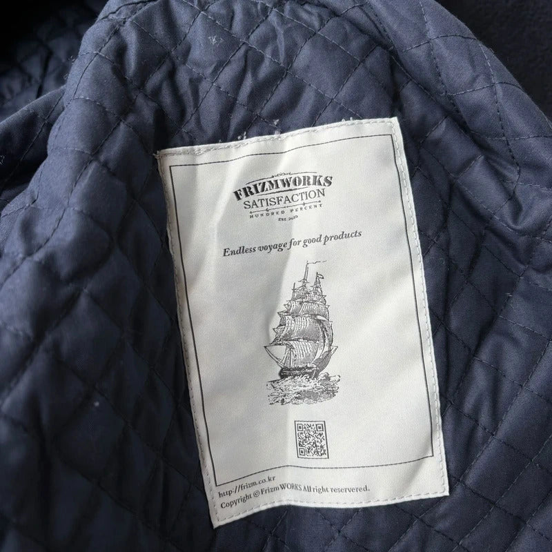 Frizmworks Fleece Drizzler Jacket Navy XL