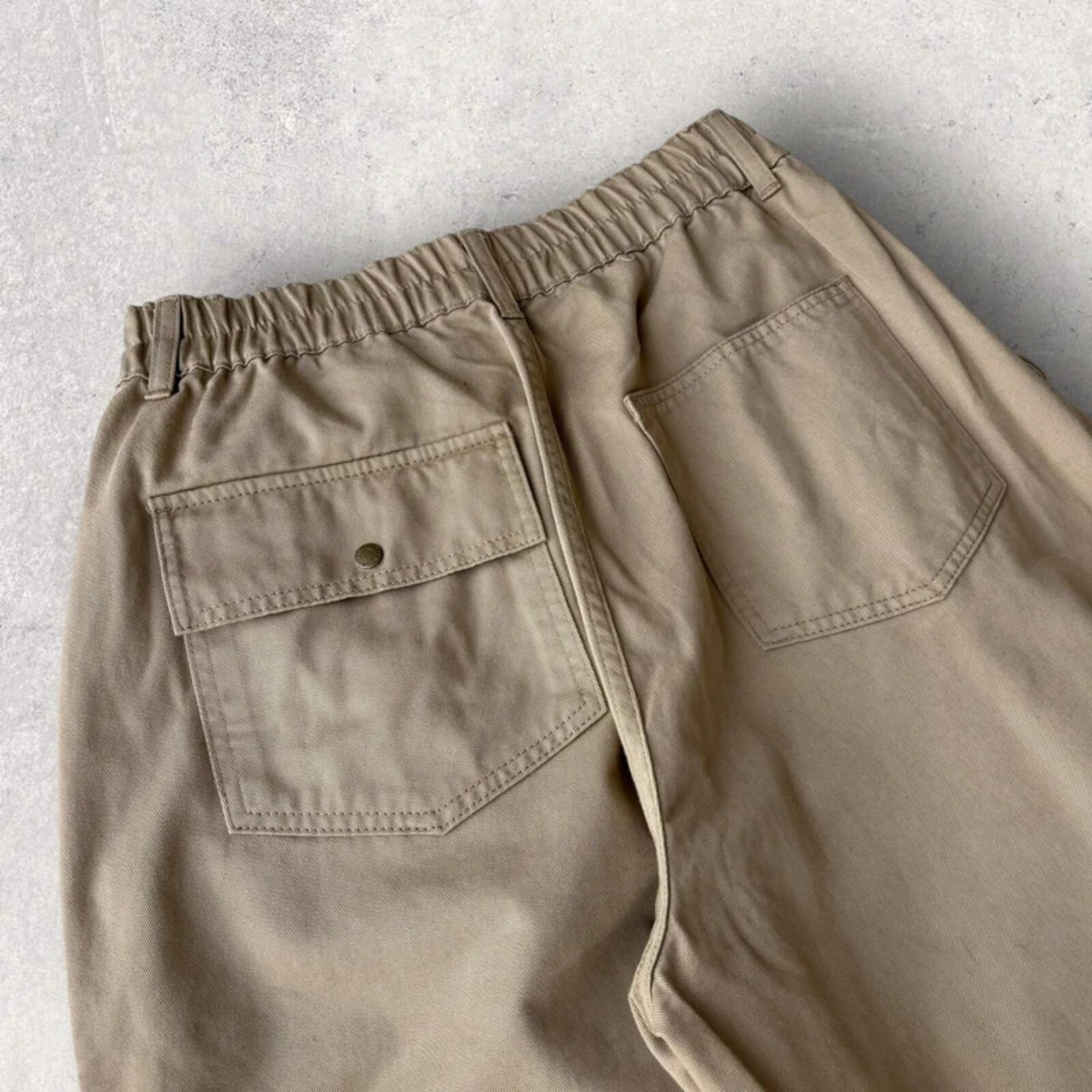 Uniform Bridge Wide Balloon Pant Beige M