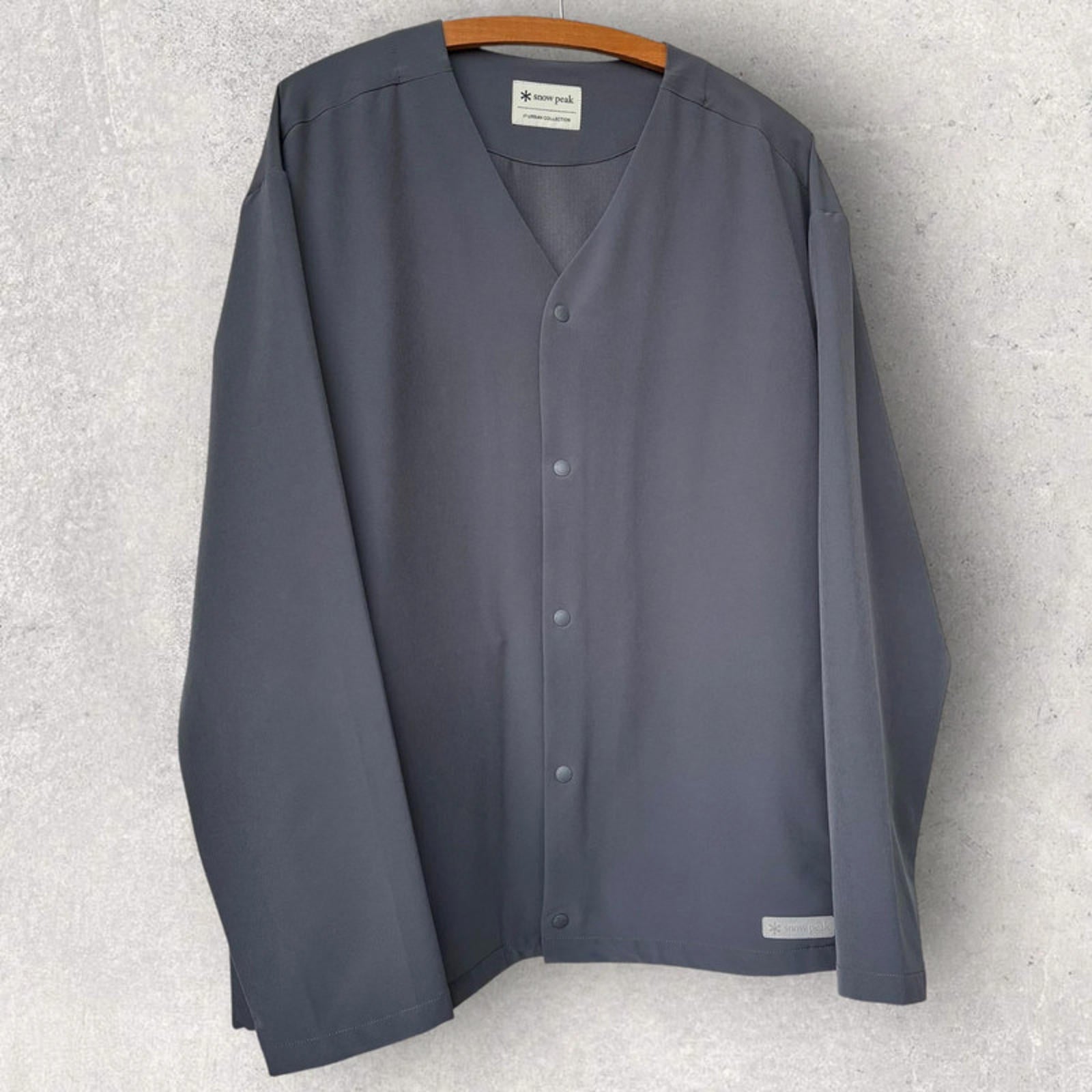 Snow Peak Urban Collection Liner Cardigan Slate L