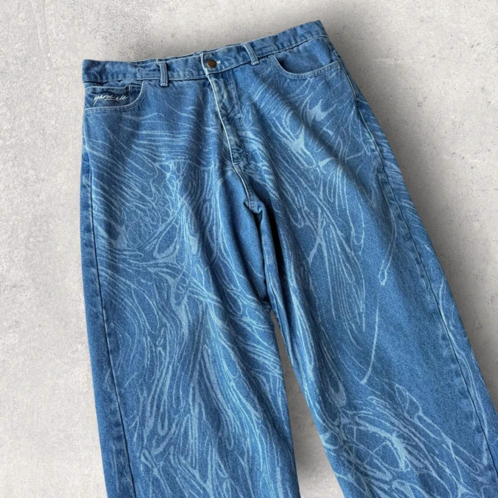 Yardsale Phantasy Ripper Jeans Blue L