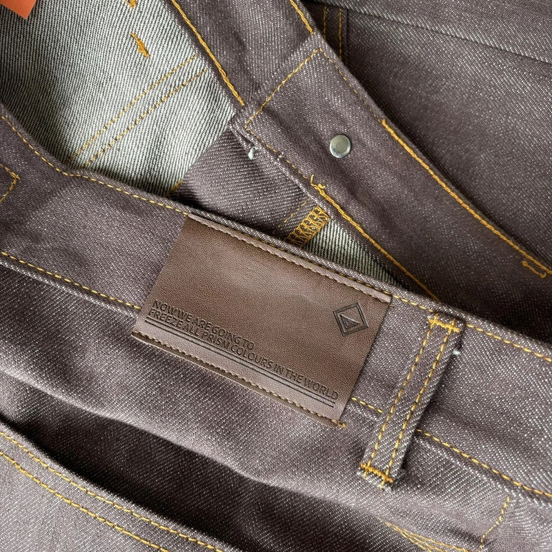 Frizmworks X Karson Selvedge Denim Short Brown W34
