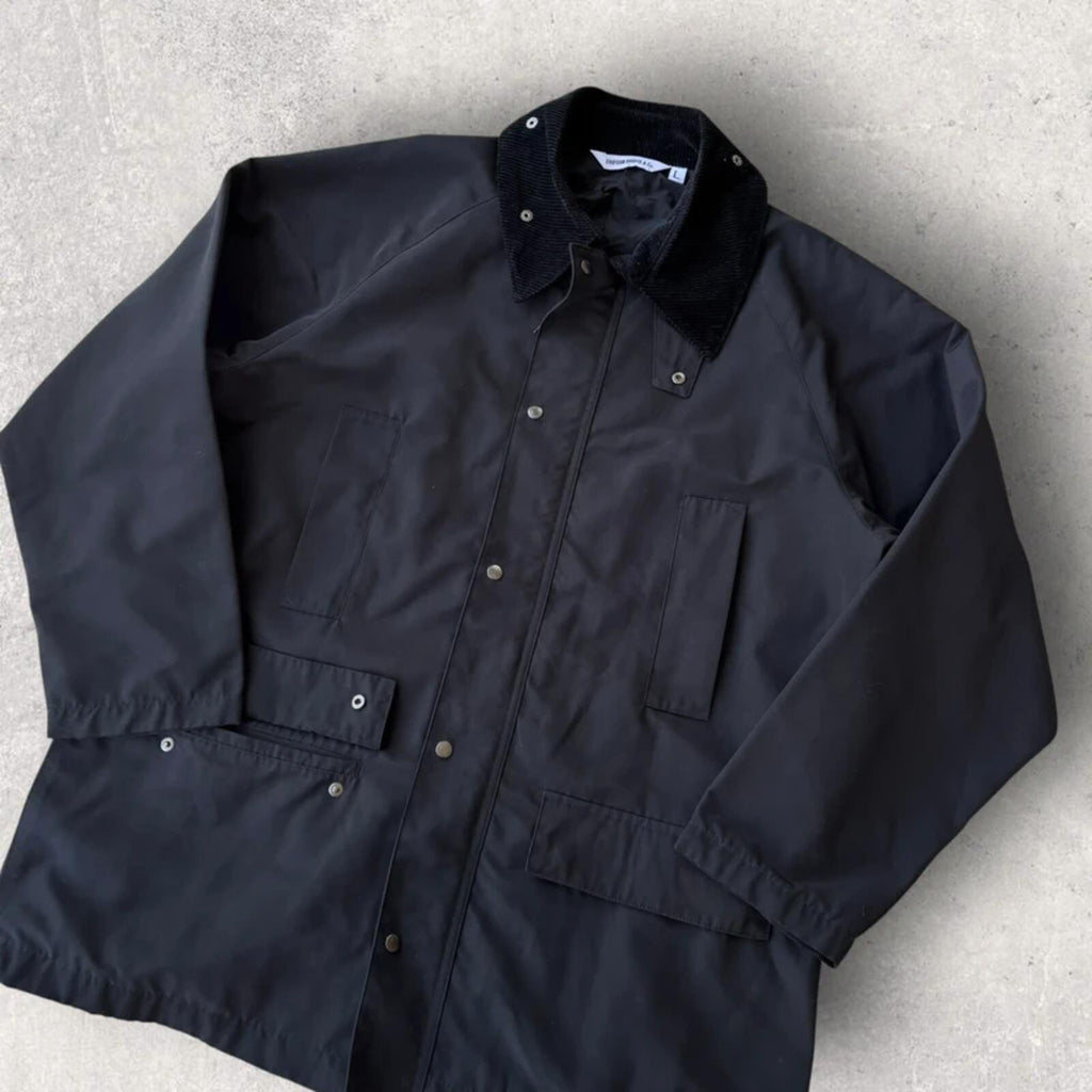 Uniform Bridge Mid Length Utility Coat Black L