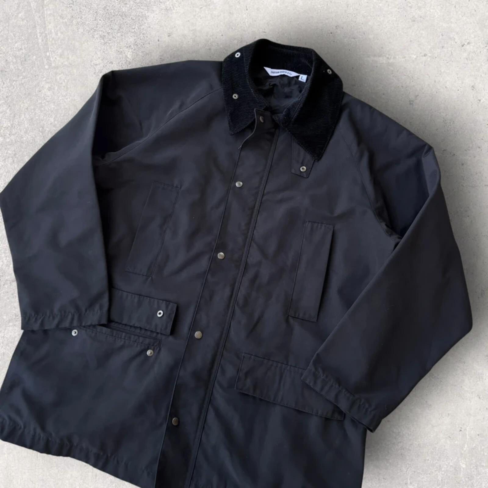 Uniform Bridge Mid Length Utility Coat Black L