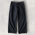 Covernat Korean Wide Baggy Jeans Black L