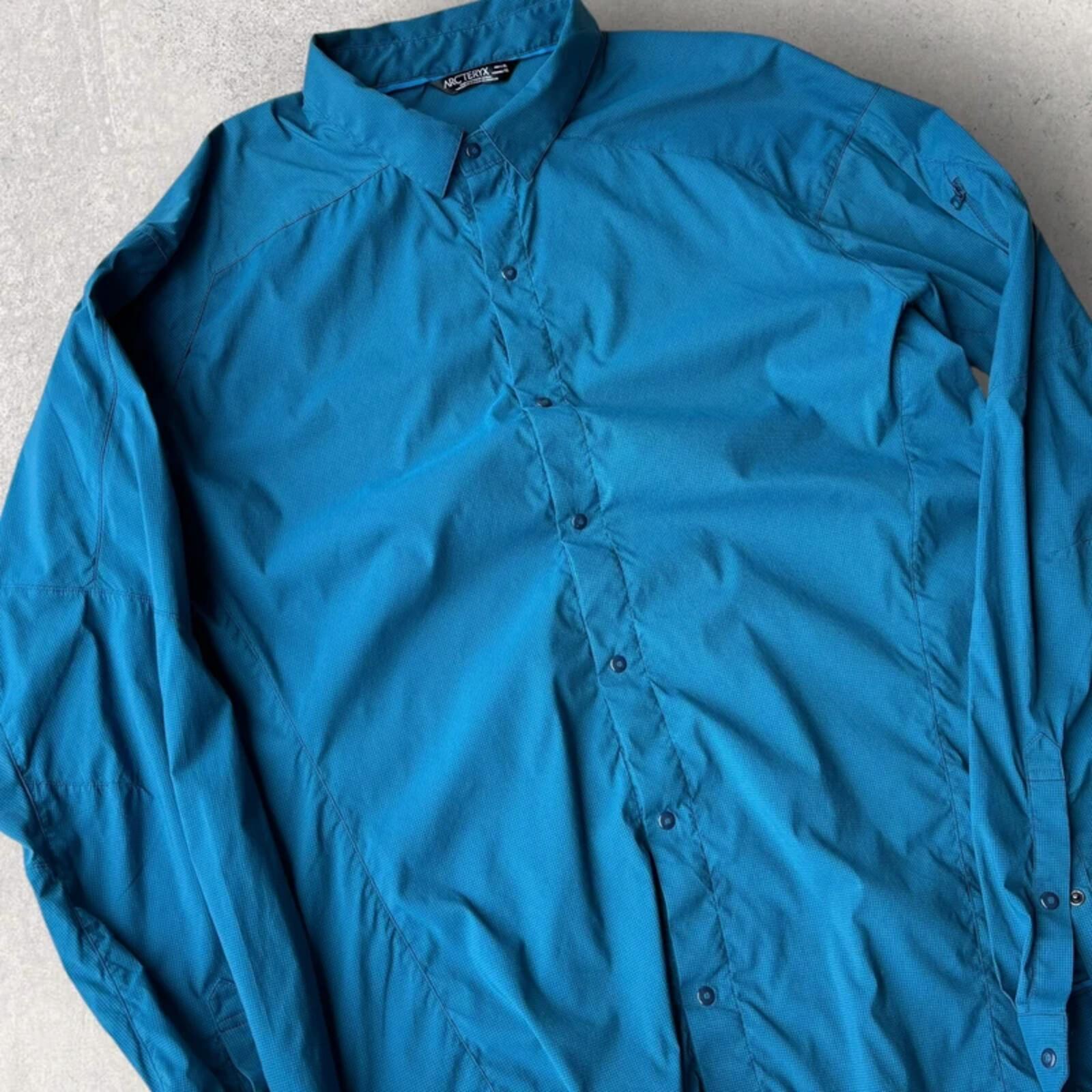 Arc'teryx Elaho Trekking Shirt Blue XL