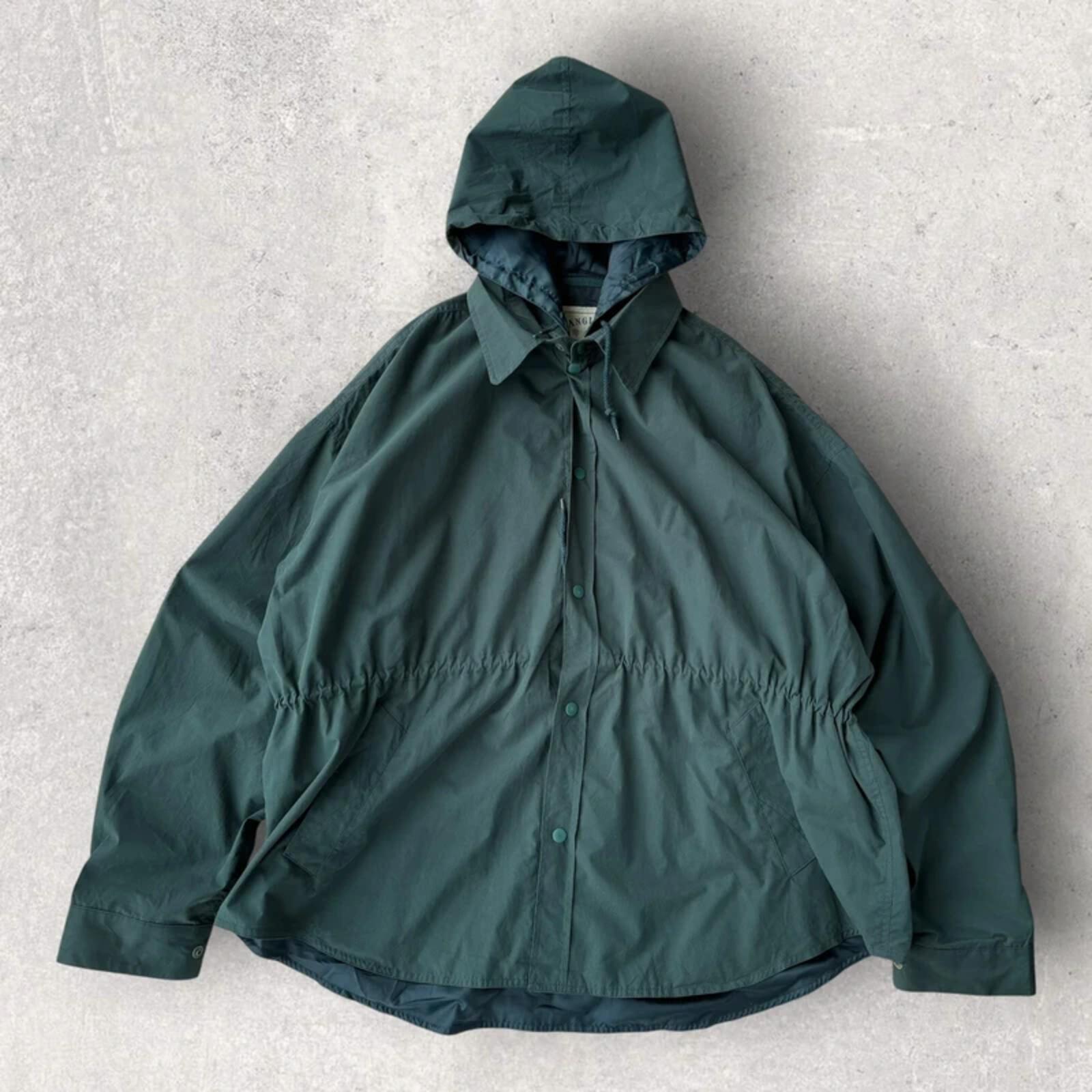 Anglan Oversized Shirt Jacket Green XL