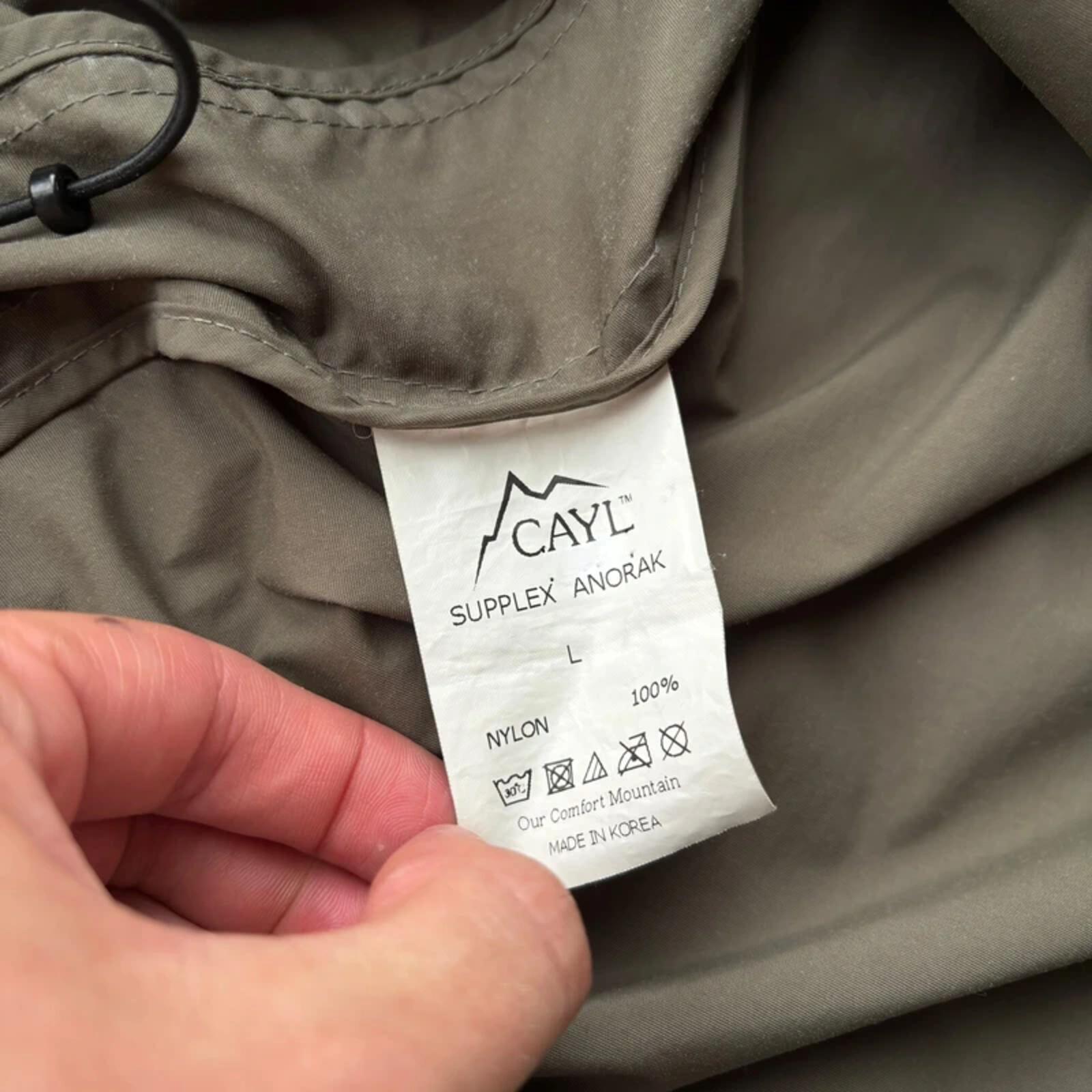 CAYL Supplex Utility Anorak Khaki L